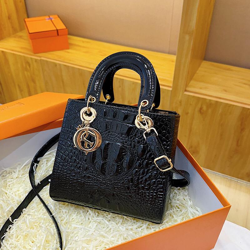 9002 croc skin midi bag