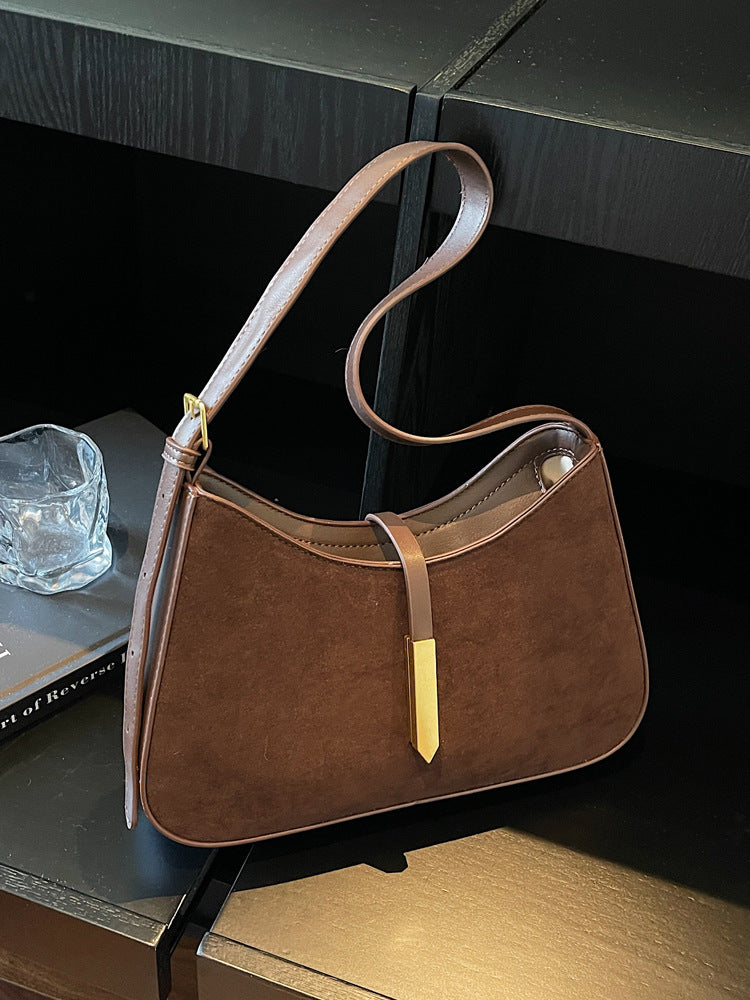 2884 MIDI SUEDE BAG