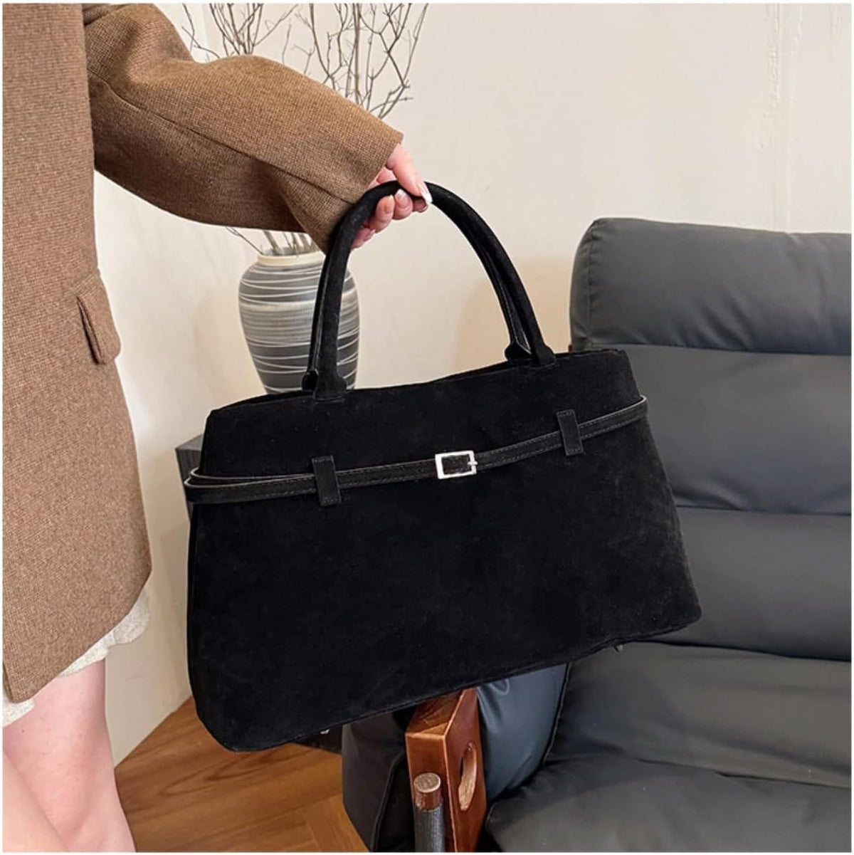 7118 SUEDE BIG BAG (GUZAPE)