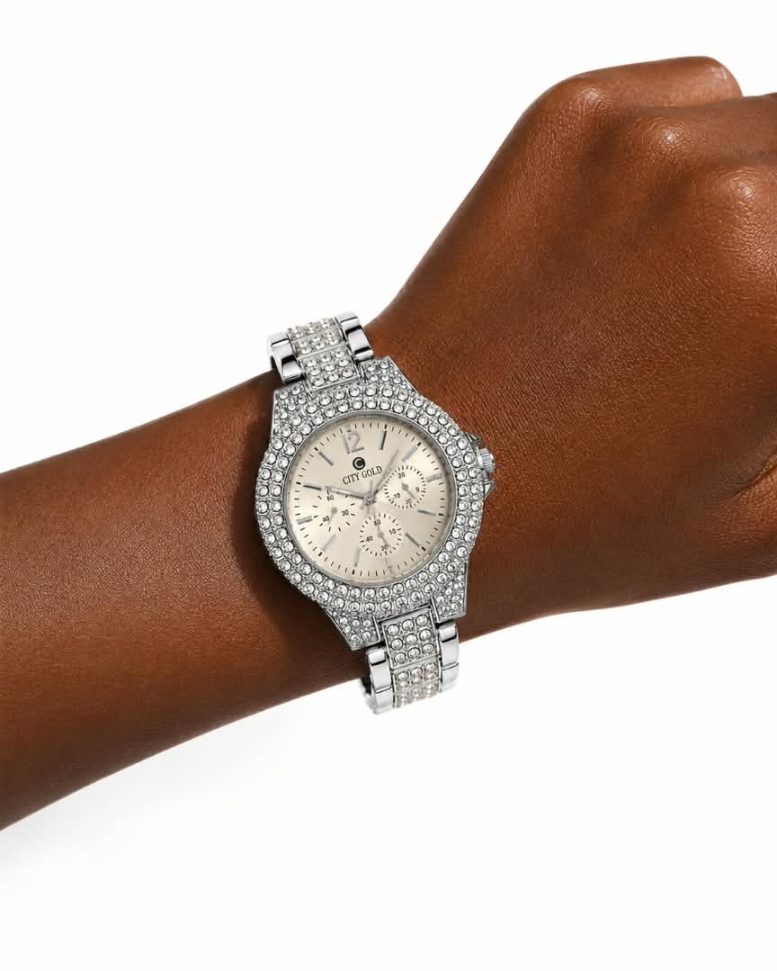 LUXE ROUND CUT WRISTWATCH