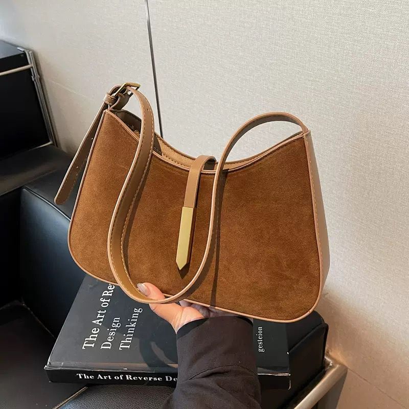 2884 MIDI SUEDE BAG