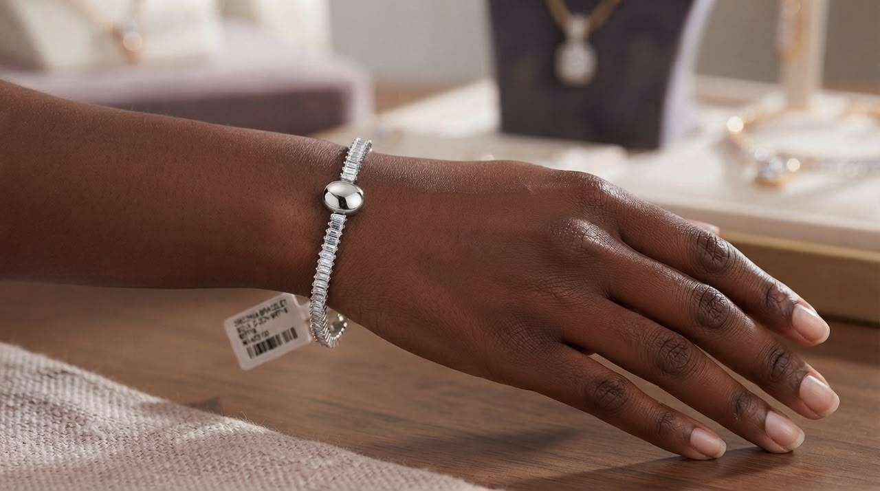 Tiny Zirconia bracelet