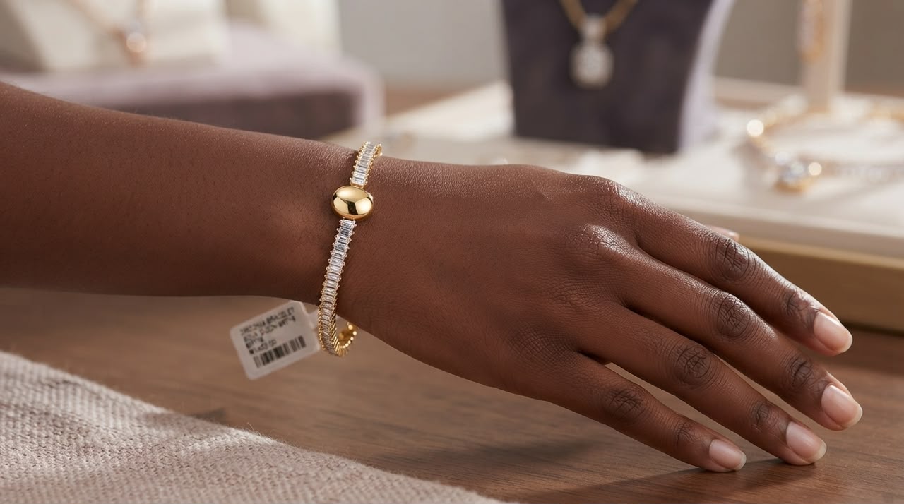 Tiny Zirconia bracelet